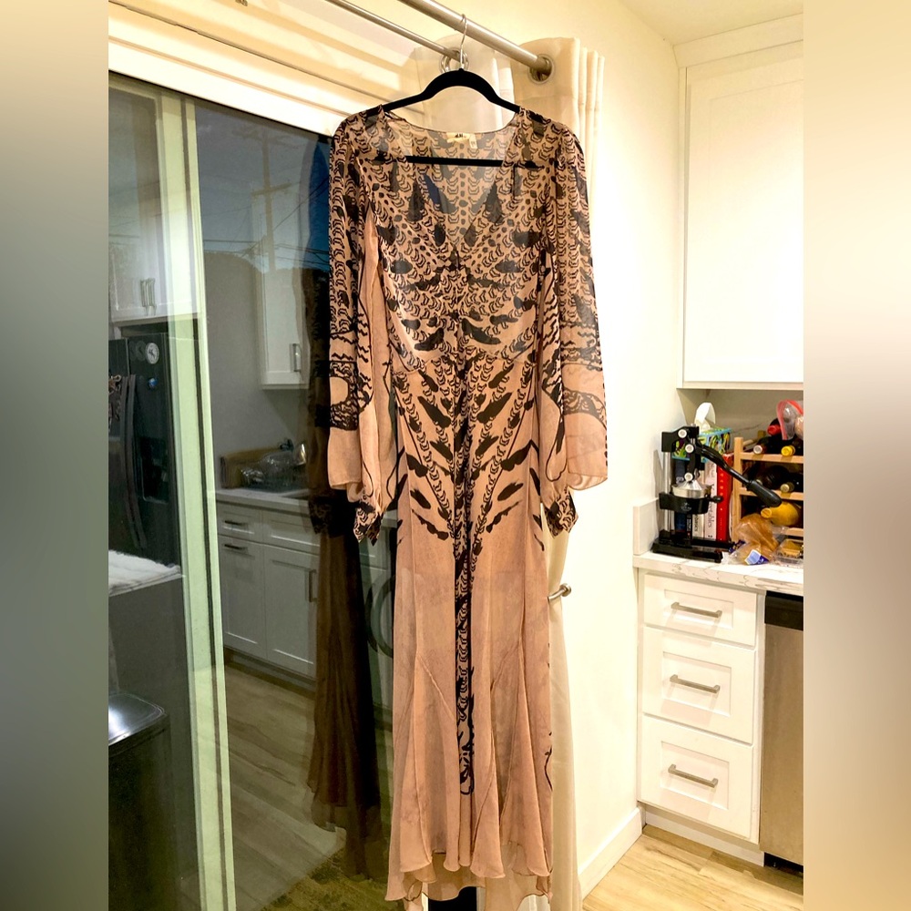 Rare H&M Studio ‘16 Chiffon Abstract Animal Dress